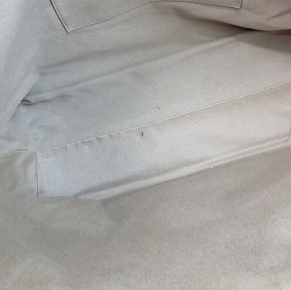 AUTHENTIC CARTIER MARCELLO DU TOTE BAG RED/BEIGE - Picture 10 of 13